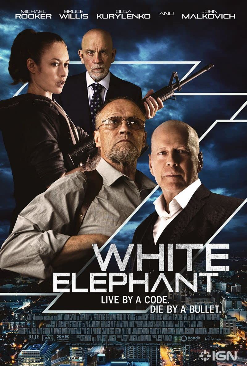 poster of White Elephant (2022) Telugu [Voice Over] Dubbed WEBRip